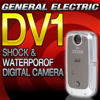 GE General Electric DV1 1080p HD Digital Video Camera Gray New