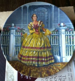 Gone with The Wind Collectors Plate Melanie