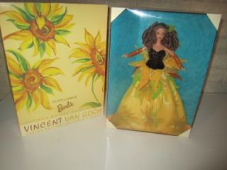 Sunflower Barbie by Vincent Van Gough LMT EDT 2nd in Series Mint in