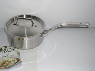   DEMARLE AT HOME COOKWARE 2 QT GOURMET SAUCE PAN CLAD INDUCTION READY