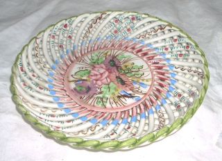 Vintage Goodfriend Majolica Dish Plate Made in Spain