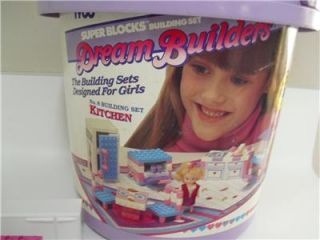 Dream Builders Building Set Designed for Girls by Tyco