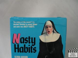 Nasty Habits VHS Glenda Jackson Melina Mercouri 086112077734