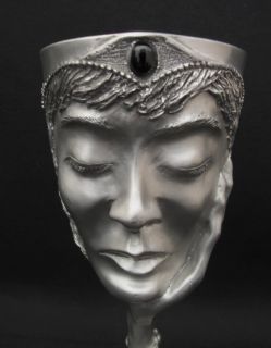 GRAEME ANTHONY LADY GALADRIAL LORD OF THE RINGS PEWTER GOBLET ROYAL