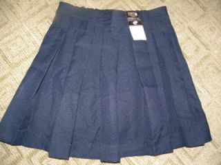 uniform skort brand george size 18 1 2 polyester wash dry shrink
