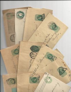  Lot of 11 from London Hull to Gothenburg Sweden 1903 1908
