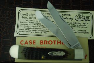 Case Bros Classic XX Gowanda Green Bone Trapper Knife