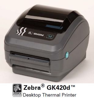 GK420d Ehanced Series Zebra Direct Thermal Label Printer