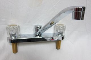 Glacier Bay 839256 Kitchen Faucet in Chrome Finish 8 inch Centerset