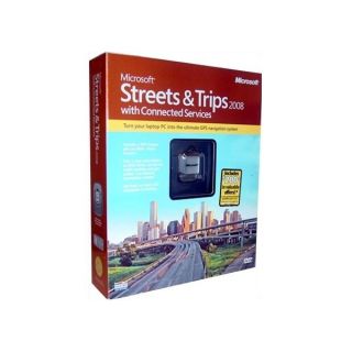 New Microsoft Streets and Trips 2008 GPS Locatortraffic