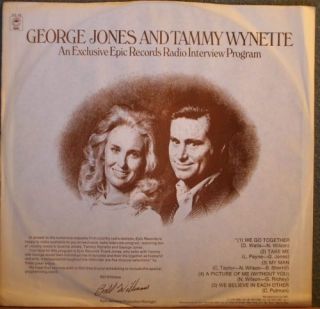 George Jones and Tammy Wynette Promo Radio Interview