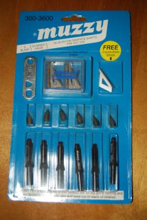   Broadhead 100gr 3 blade 6 pack for ACC 3 60 Graphite Shafts Glue In