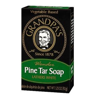 Grandpa Brand Pine Tar Soap 1 Bar