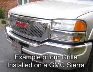 GMC Yukon XL 00 06 Billet Front Grille Polished Stainless Truck Parts