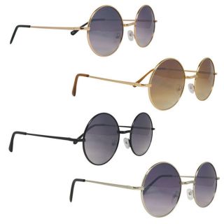 John Lennon Style Round Metal Frame Sunglasses Glasses Eye Vintage