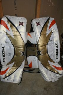 Goalie Pads Itech Leg Pads Price REDUCED from 450 to 300