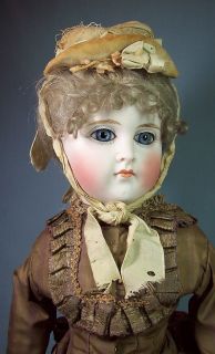 Gorgeous Antique Bisque Fashion Doll All Original