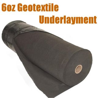 15 x 20 6oz Geotextile Underlayment