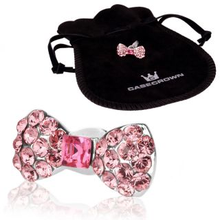 CaseCrown Swarovski Elements Ribbon Charm Accessory for Apple iPhone 5