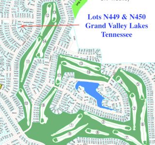 Grand Valley Lakes Lot 449 450 Double Lot Tennessee Land