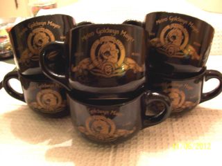 MGM Lion Logo Soup Bowls Collectibles Metro Goldwyn Mayer 6