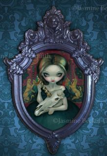 Unicorn Ghost Jasmine Becket Griffith Original Painting Lowbrow Gothic