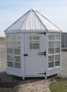 Octagon Greenhouse with Floor Kit 8 x 8 Freight Included