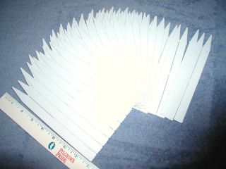 Greenhouse Supplies 100 Plant Label Tags 8Long
