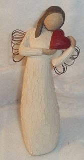 WILLOW TREE* ANGEL OF THE HEART Figurine 2000 Susan Lordi DEMDACO