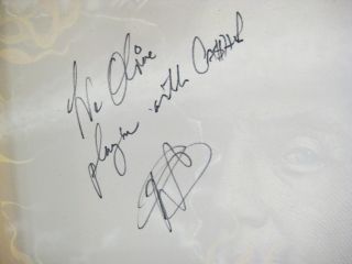 Michael Goddard $100 Bill with Dice Hand Signed Custom Framed