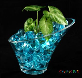 10 Bags Crystal Mud Soil Water Beads Flower Planting House Decorations
