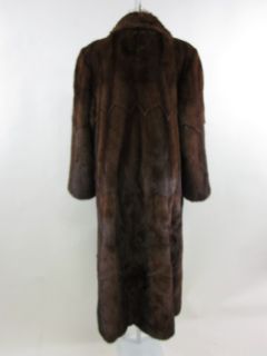 You are bidding on a BERGDORF GOODMAN Mink Fur Long Coat Jacket size