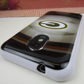  II 2 Epic Touch 4G Rubber Skin Case Cover Green Bay Packers 3