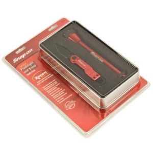 Snap on Flashlight Knife Combo Tin Gift Box Set Xenon Bulb Tough