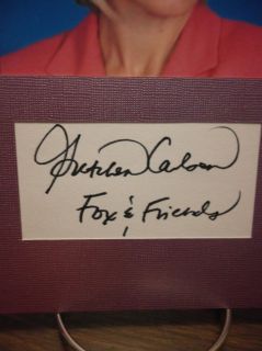 Gretchen Carlson Autograph FOX & FRIENDS Display Signed Signature COA