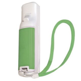 Green Wii Remote Rubber Battery Door Cover Lid Rubberized for Great