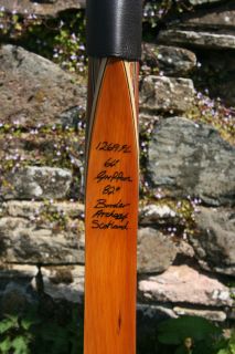 Griffon Longbow Border Archery Scotland