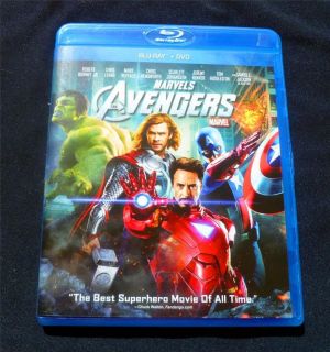 The Avengers (Blu ray/DVD, 2012, 2 Disc Set)**HOT HOT TITLE**A MUST