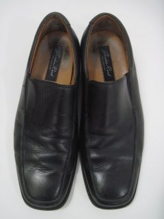 Gordon Rush Mens Black Leather Loafers Dress Shoes 8 5