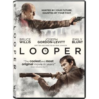 Looper (DVD) Joseph Gordon Levitt+Bruce Willis+Emily Blunt+Paul Dano