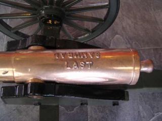 The Last Samurai Cannon Number 5 of 7 12 Barrels