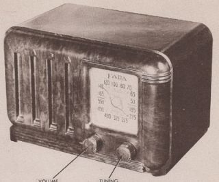 1946 Fada 609 Radio Service Manual Schematic Repair PhotoFact