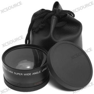58mm 0 45X Macro Wide Angle Lens for Canon EOS 1000D 500D 450D 350D