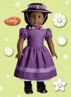 American Girl Crafts Addy Walker Doll Bubble Stickers
