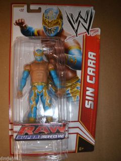 wwe sin cara basic mattel wrestling new in package shipping price is $