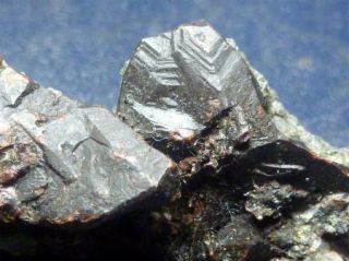 Tenorite Coated Copper Crystal Quincy Mine Hancock Michigan Mining MI