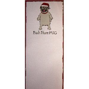   Hum Pug Magnetic Notepad Grocery List To Do Great Gift 4 Dog Lovers