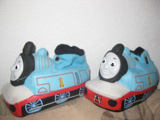 Thomas The Tank Train Toddler Boys Slippers Size 7 8