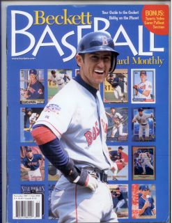  Nov 1997 Beckett Baseball Price Guide Randy Johnson on Back