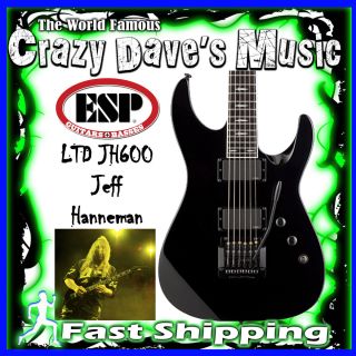 RH ESP JH 600 Black 2 B Jeff Hanneman Slayer Signature Siries JH600
